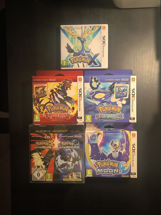 Jogos Pokémon Nintendo 3DS