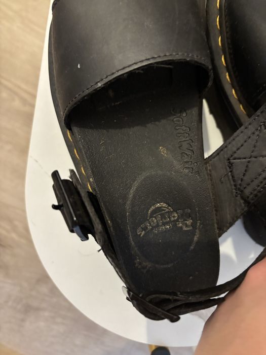 Dr Martens voss quad Sandały damskie gruba podeszwa