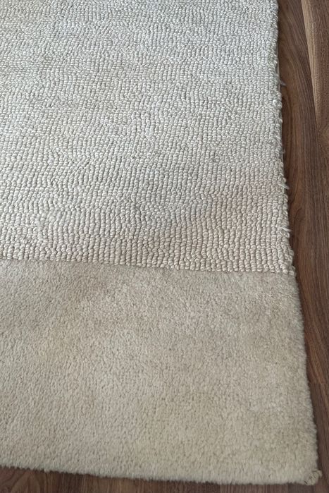 Carpete Branca em lã