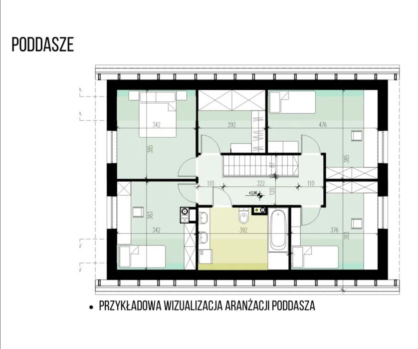 Przestronny dom pod lasem w sąsiedztwie jezior | LUBRZA | 147,99 m2