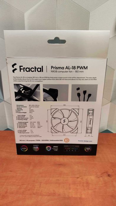 Fractal Design Prisma AL18 RGB PWM 180mm