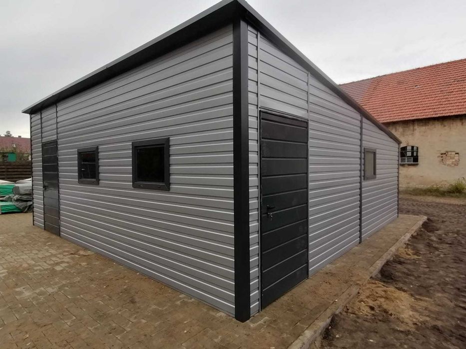 Garaże blaszane, blaszak 7x7 , hale, magazyny, raty