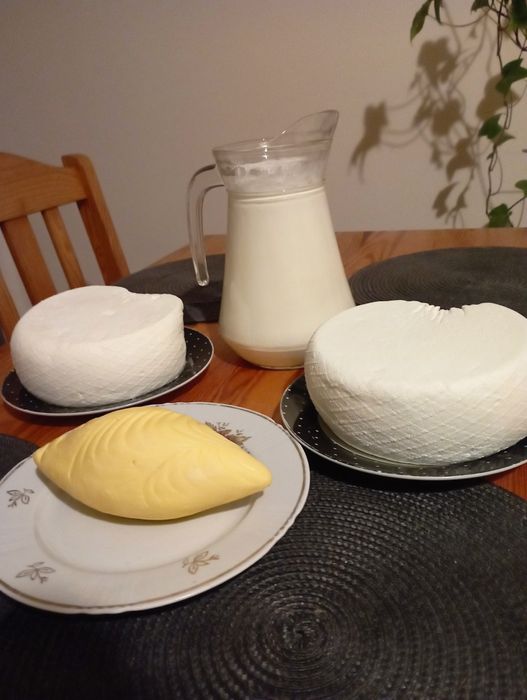 Twaróg, masło, nabiał