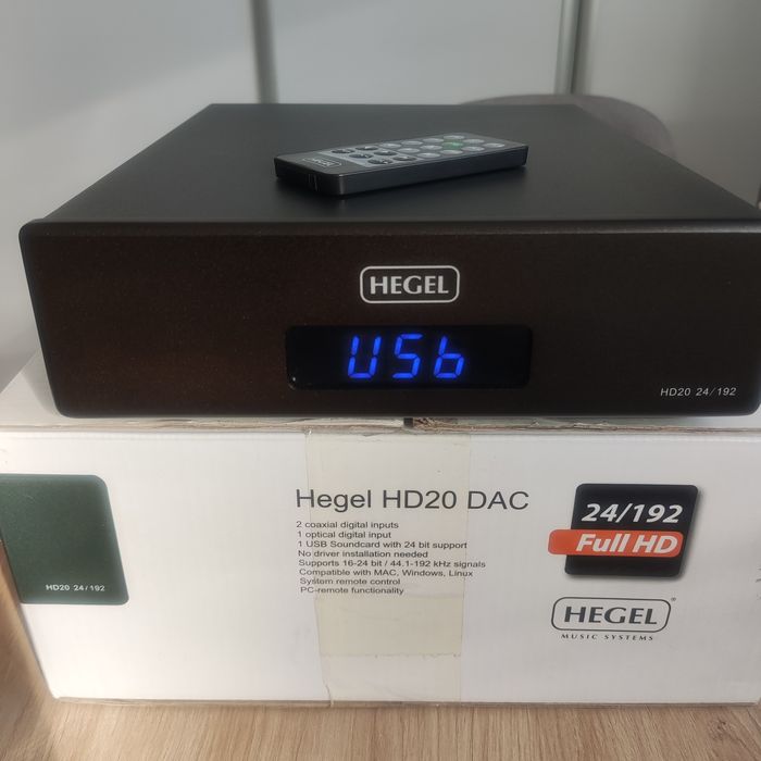 Hegel HD20 24/192 デジタル-アナログコンバーター（Hegel HD20