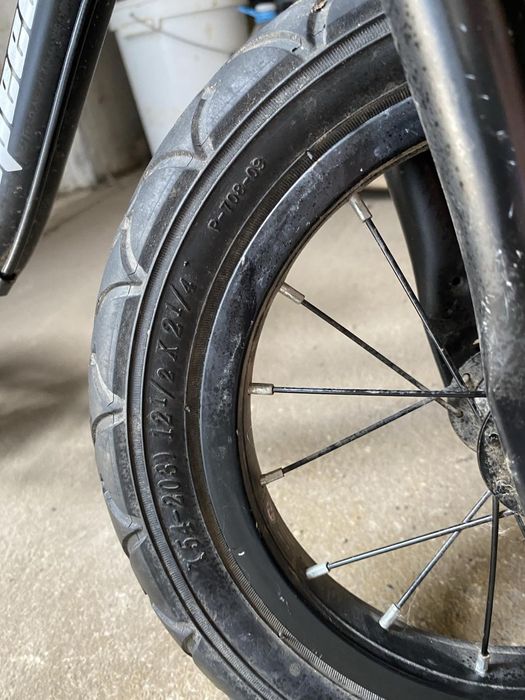 Біговел - велобіг Sigma Speed Racer 12" (BRN) B-2 Air чорний