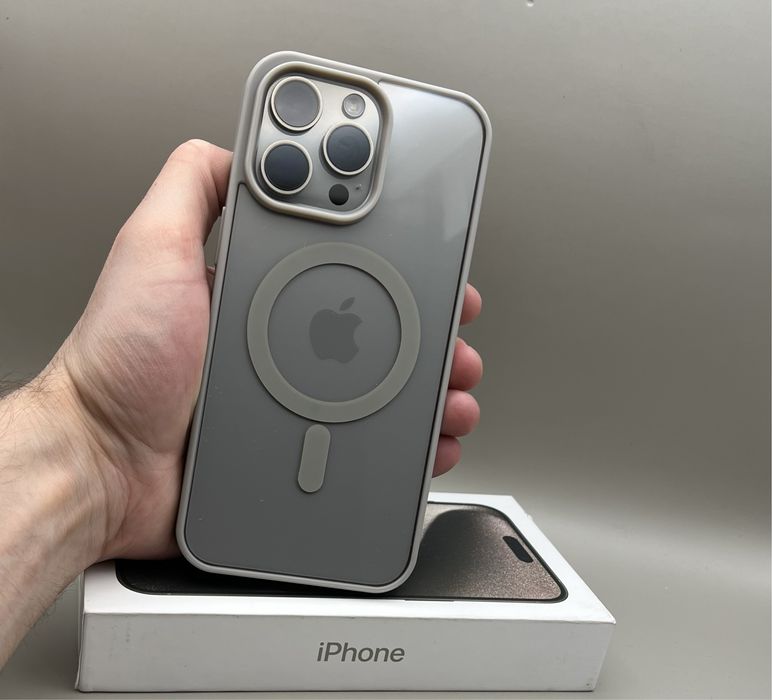 Чехол 15 Pro Max natural titanium MagSafe, black,blue, 14 Pro Max grey