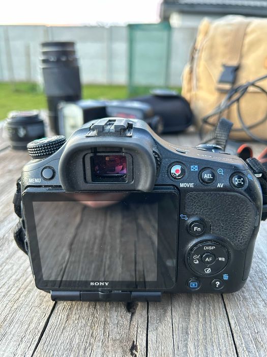 sony a65 - купить фототехнику, видеоаппаратуру - Цена на OLX.ua