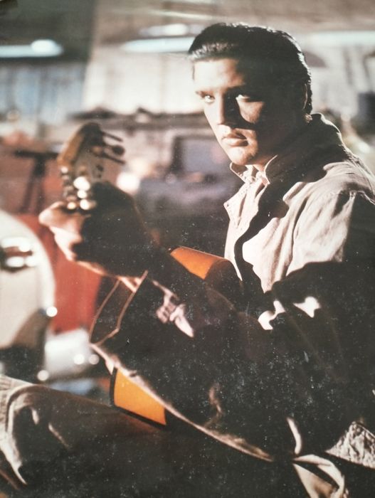 Antigo poster original Elvis Presley