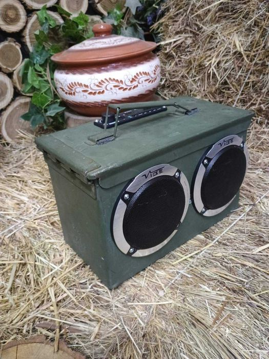 Музичний центр з цинка від патронів 12.7 мм Browning M2