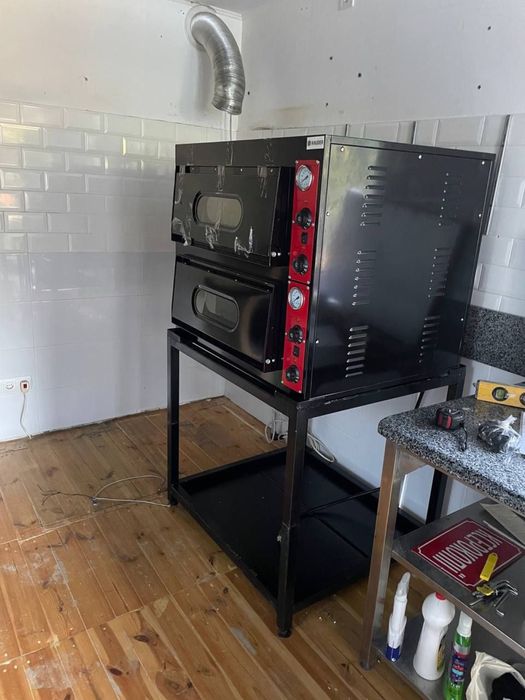 Професійна електро піч для піцци BRL-2-4x33 Rauder