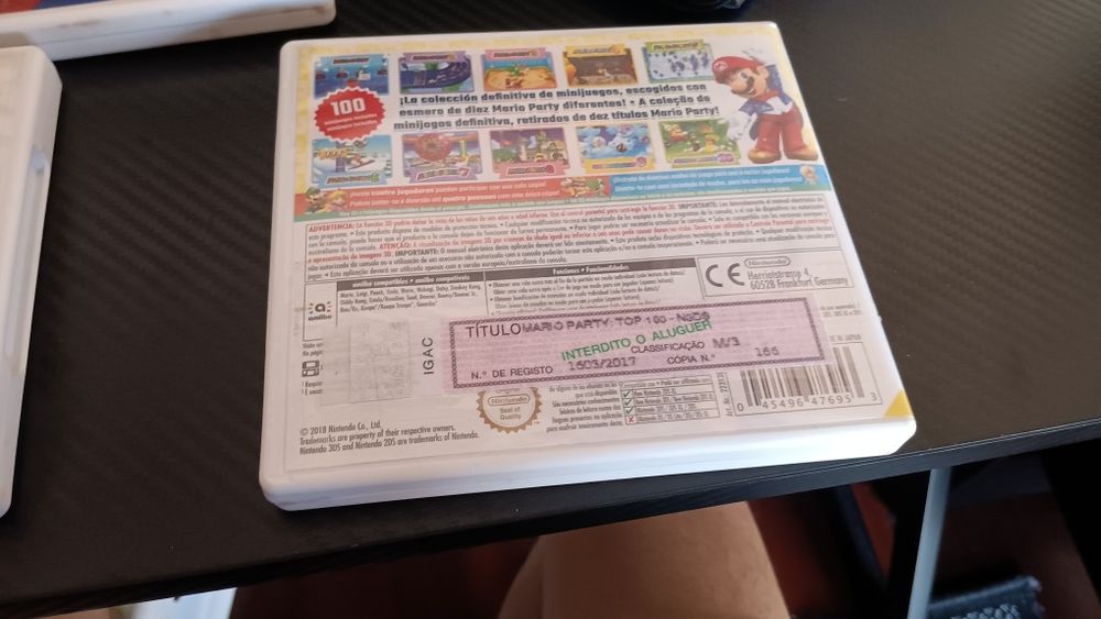 Jogos Nintendo 3ds + Um jogo da Amazon  que contém 482 jogos em 1 só cartão