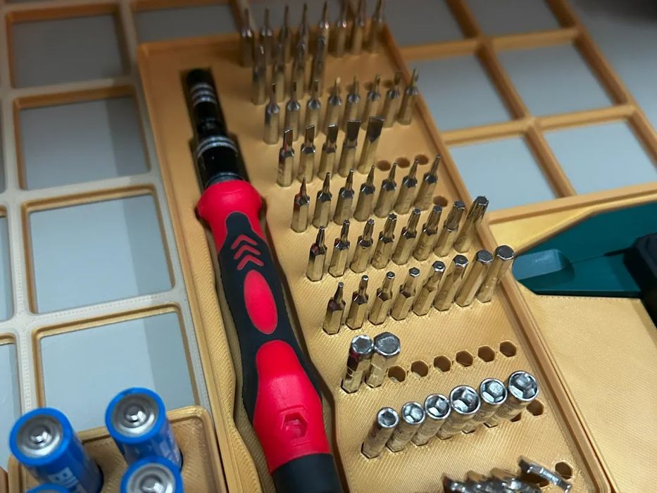 Suporte Gridfinity para Chaves de Fenda (China)