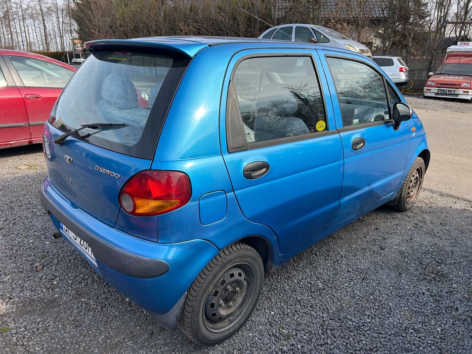 Daewoo Matiz 800ccm ważne opłaty!