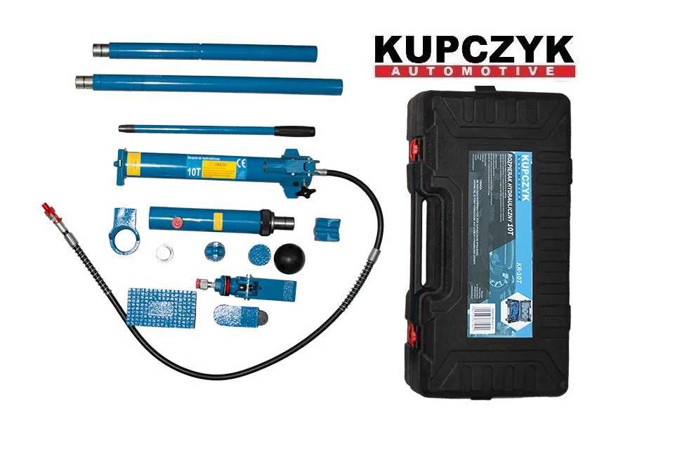 Rozpierak hydrauliczny 10t Zestaw blacharski Kupczyk