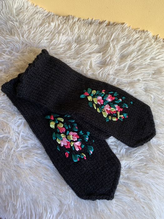 Варежки ручная работа