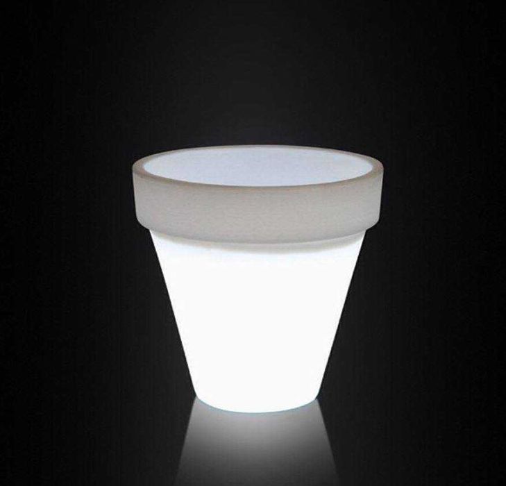 Vasos com iluminação rgb