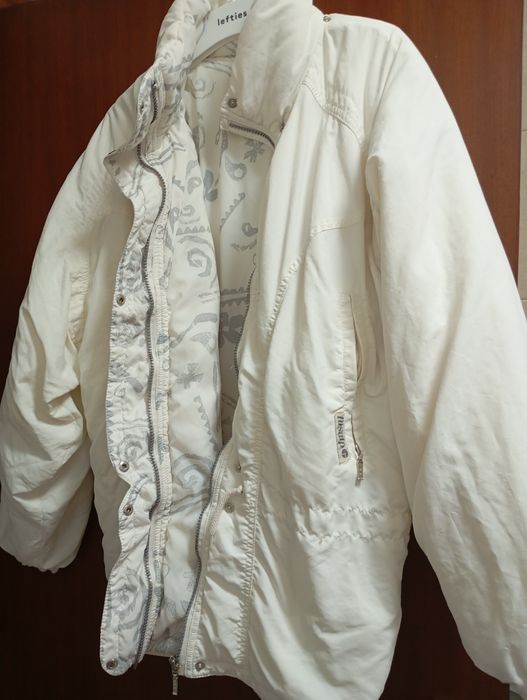 Casaco Mulher Branco "sujo"