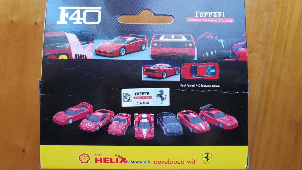 Coleção Ferrari Shell 1:38 Estado Impecável