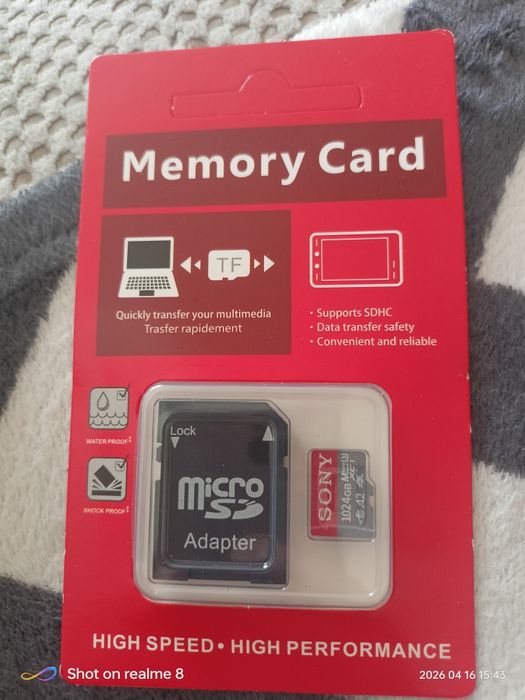 Karta pamięci MicroSD marka Sony