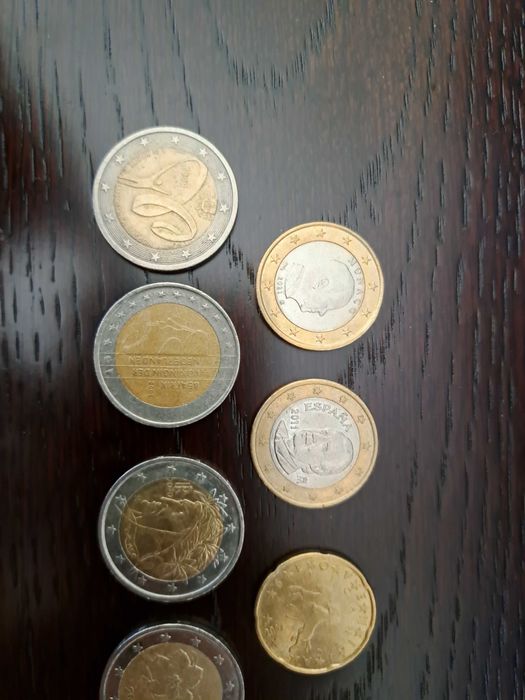 Coleccao de moedas diversas