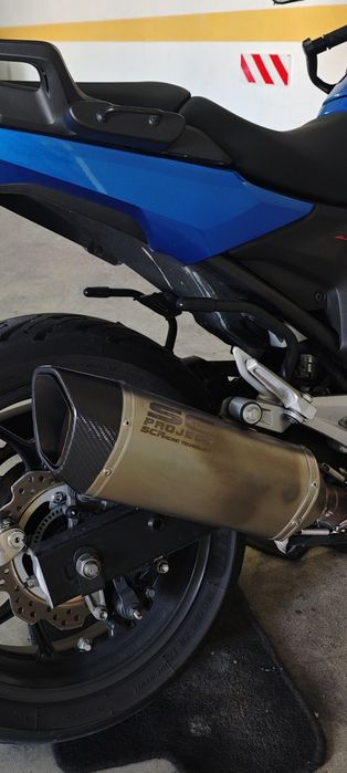 Ponteira escape "SC project" Kawasaki Yamaha Honda NC750 X