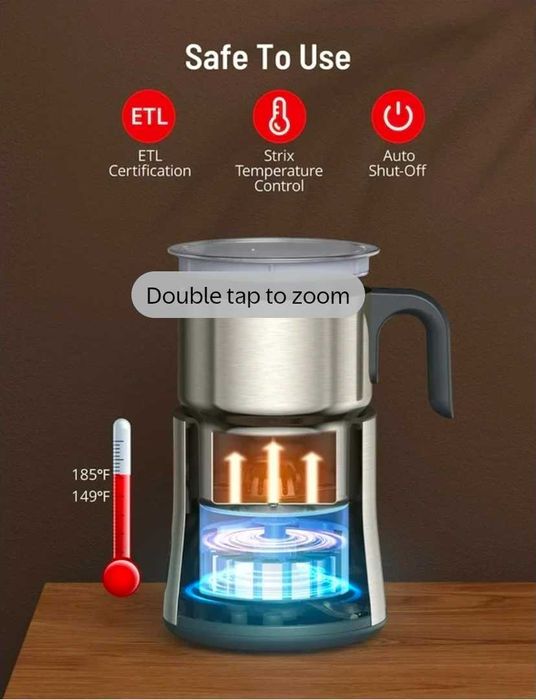 Batedor/Espumador de Leite MIROCO 500W