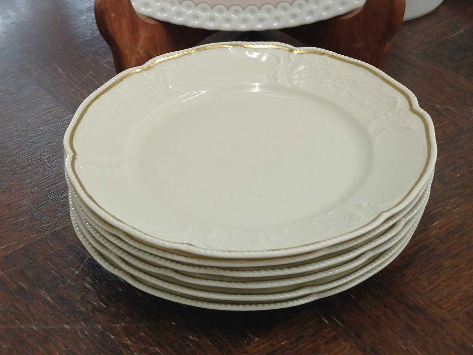 Talerze deserowe porcelana Rosenthal Sanssouci (P.757)