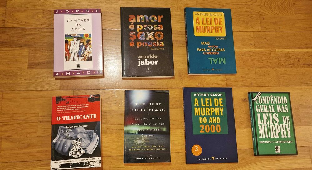 Livros vários como novos (a partir de 5€)