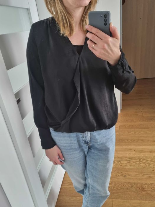 Bluzka kopertowa scandi M