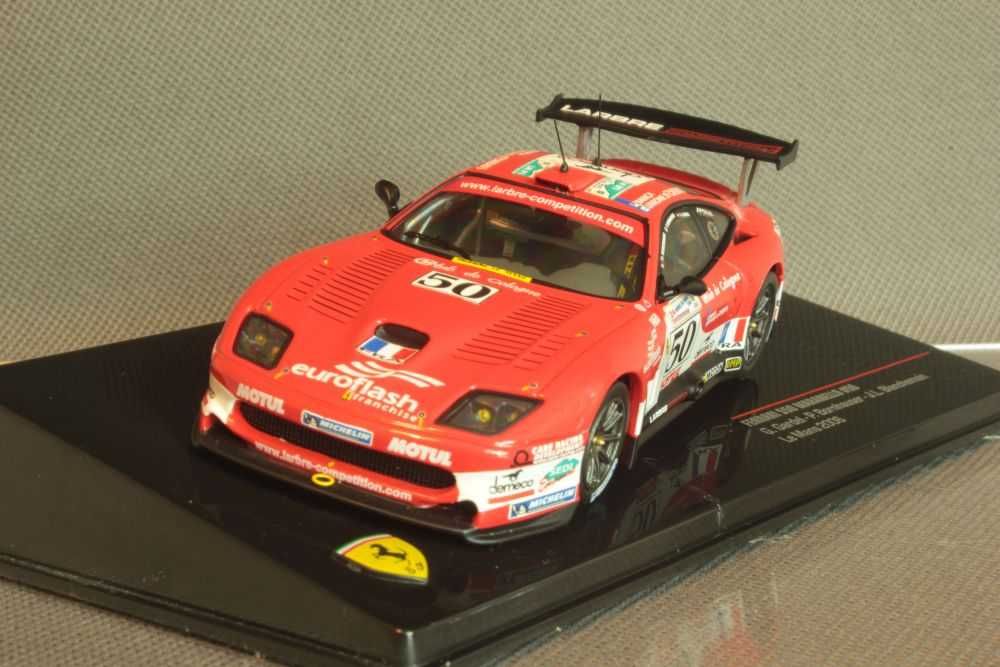 Ferrari 550 Maranello GTC Le Mans 2006 Ixo gablotkowe model 1:43