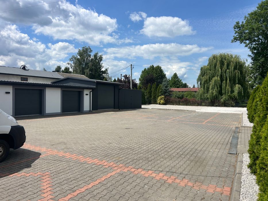 Wynajmę plac  z budynkami ogrodzone monitoring alarm