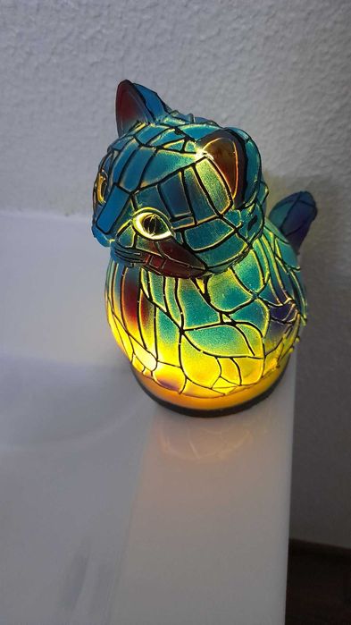 Gato Candeeiro de mesa