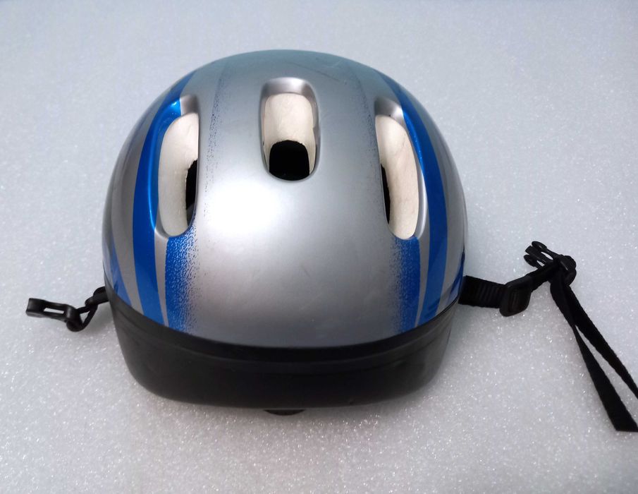 Kask dla dziecka 48-52 cm WORKER KIDDY srebrno-niebieski