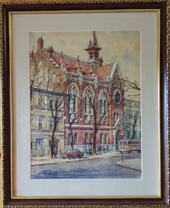 Генрих Топуз | Акварели 1987г.