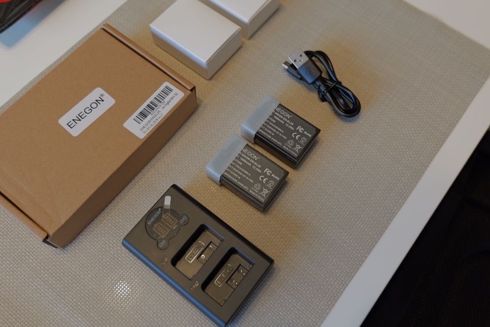 Baterias para Nikon EN-EL25 com carregador