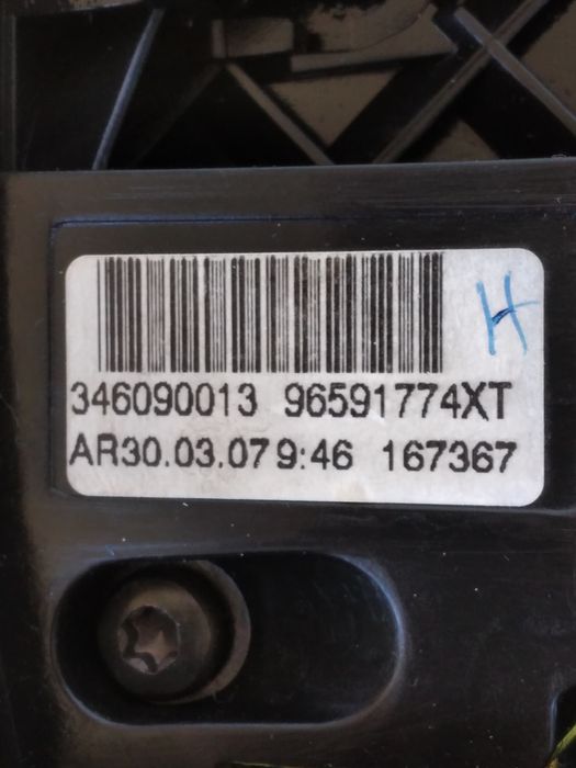 Comutador/Manete Luzes/Limpa Vidros Citroén C4 GRAND PICASSO Ano 2007