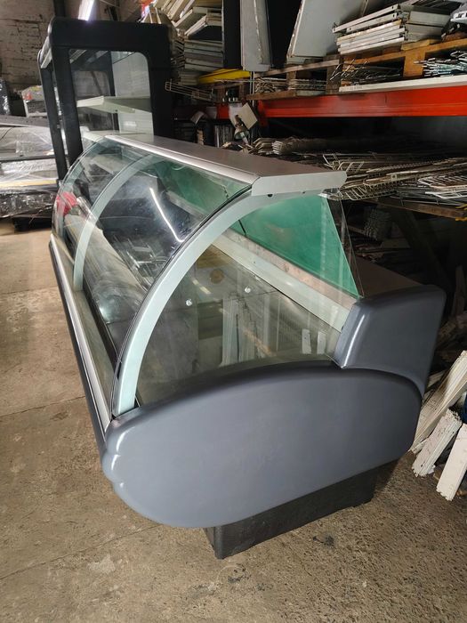 Холодильна вітрина б у, холодильний прилавок б у, вітрина гастрономія