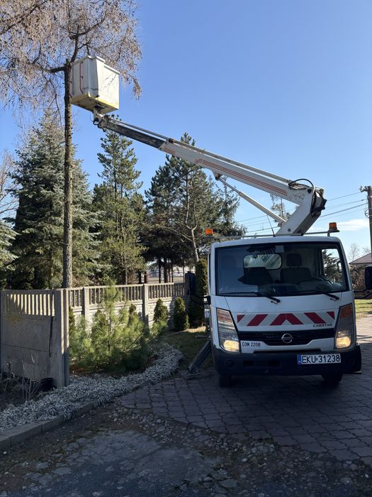 Podnośnik koszowy usługi wynajem