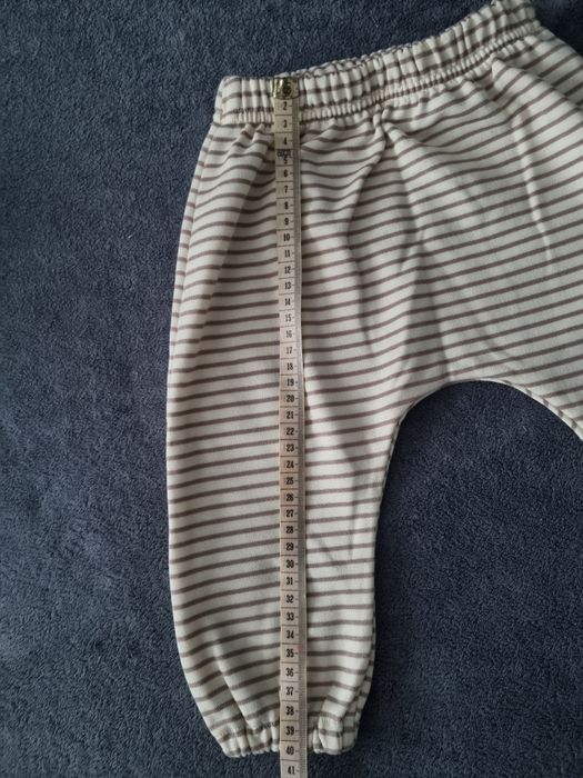 komplet bluza i spodnie beżowe dla dziewczynki i chłopca
