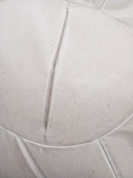 Puff pêra couro XXL