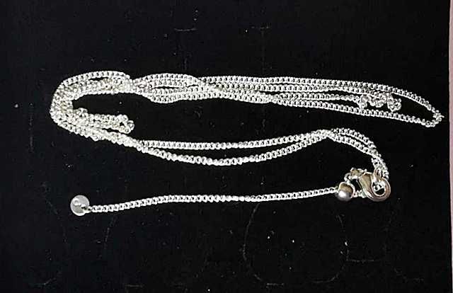 Nowy łańcuszek Pandora z kuleczką 60 cm