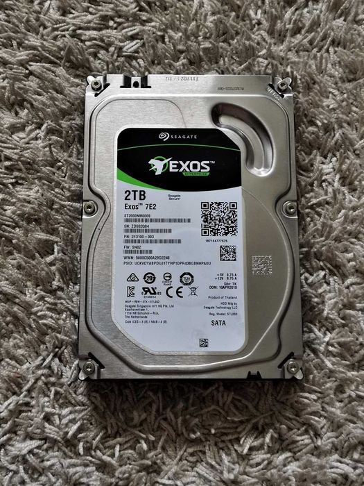 HDD 2TB SeaGaTe Exos  3.5"