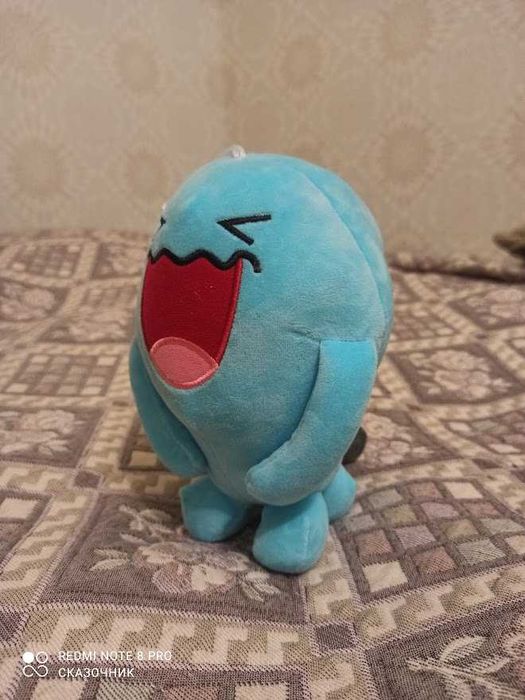 Покемон Воббуффет Ларвитар Pokemon Мягкая игрушка