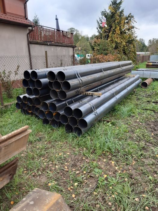 słupek stalowy  słupki na ogrodzenie  rura   ogrodzenia rury do siatki