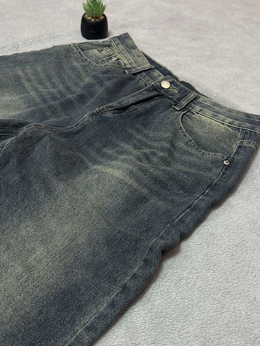 Джинси bootcut темно-синій