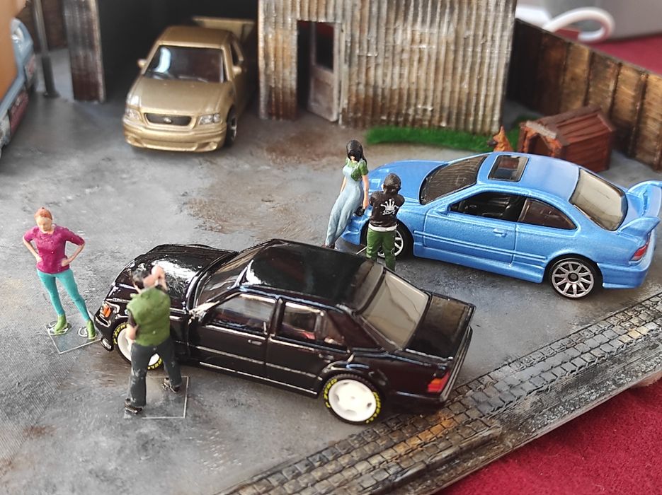 Figuras e acessórios para dioramas
