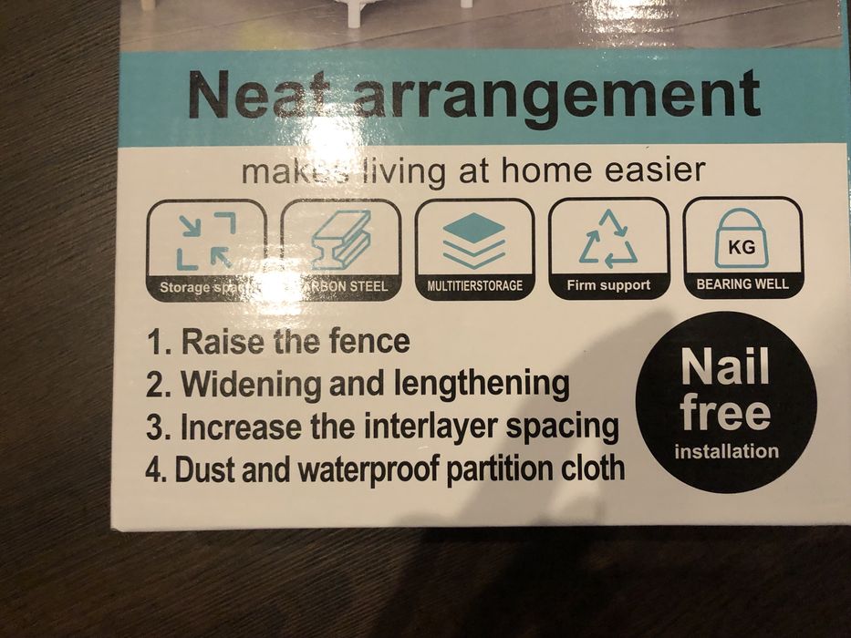 Półka na buty regał szafka 48tknd