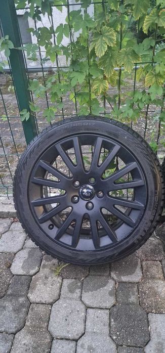 Felgi 17" 5x112 ET56 Ronal 8P0601025T Komplet z oponami