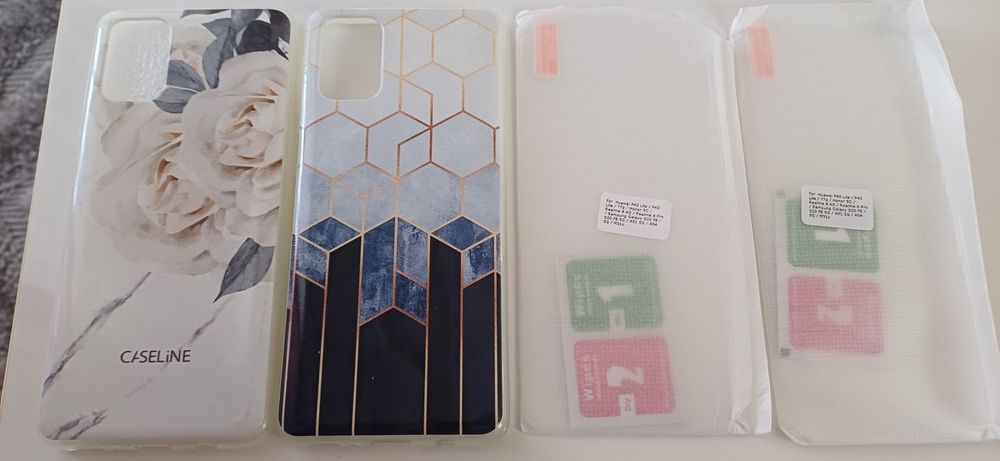 Etui do Samsung m31s silikonowe 2 szt + szkła ochronne
