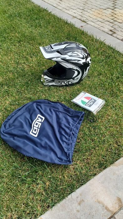 Capacete Vintage topo de gama AGV AX6